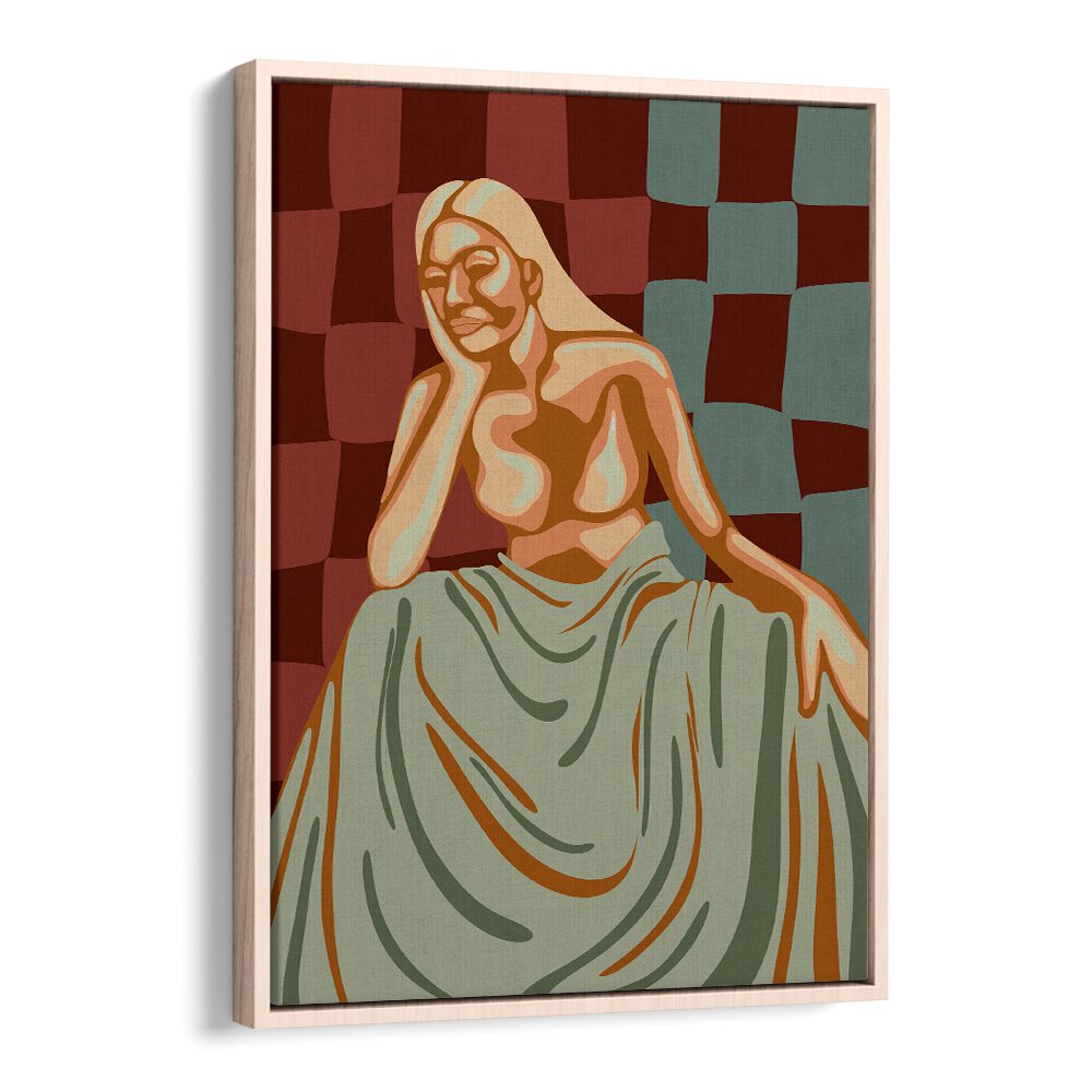 Elevate your space with CHRISTINA II, PORTRAITS, showcasing stunning figurative illustrations full of emotion.