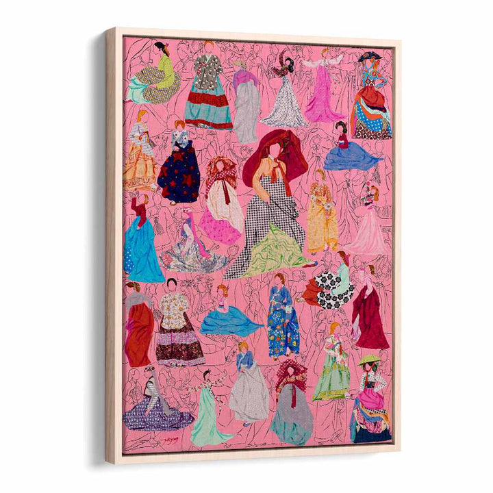 Colorful PICNIC, FASHION POSTERS featuring stylish dresses, perfect for adding flair to any space.