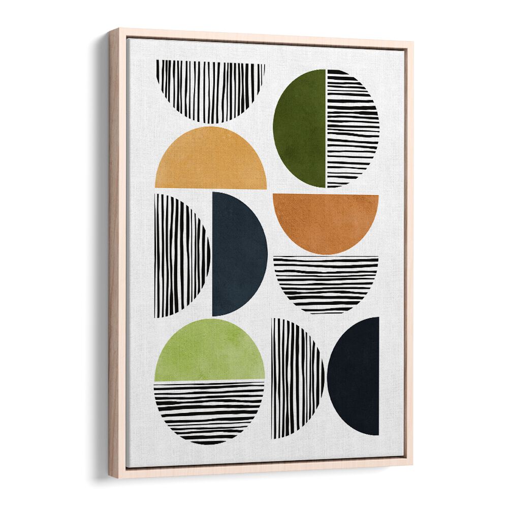Colorful LINES AND CIRCLES, GEOMETRIC ART PRINTS featuring dynamic shapes for a modern decor aesthetic.