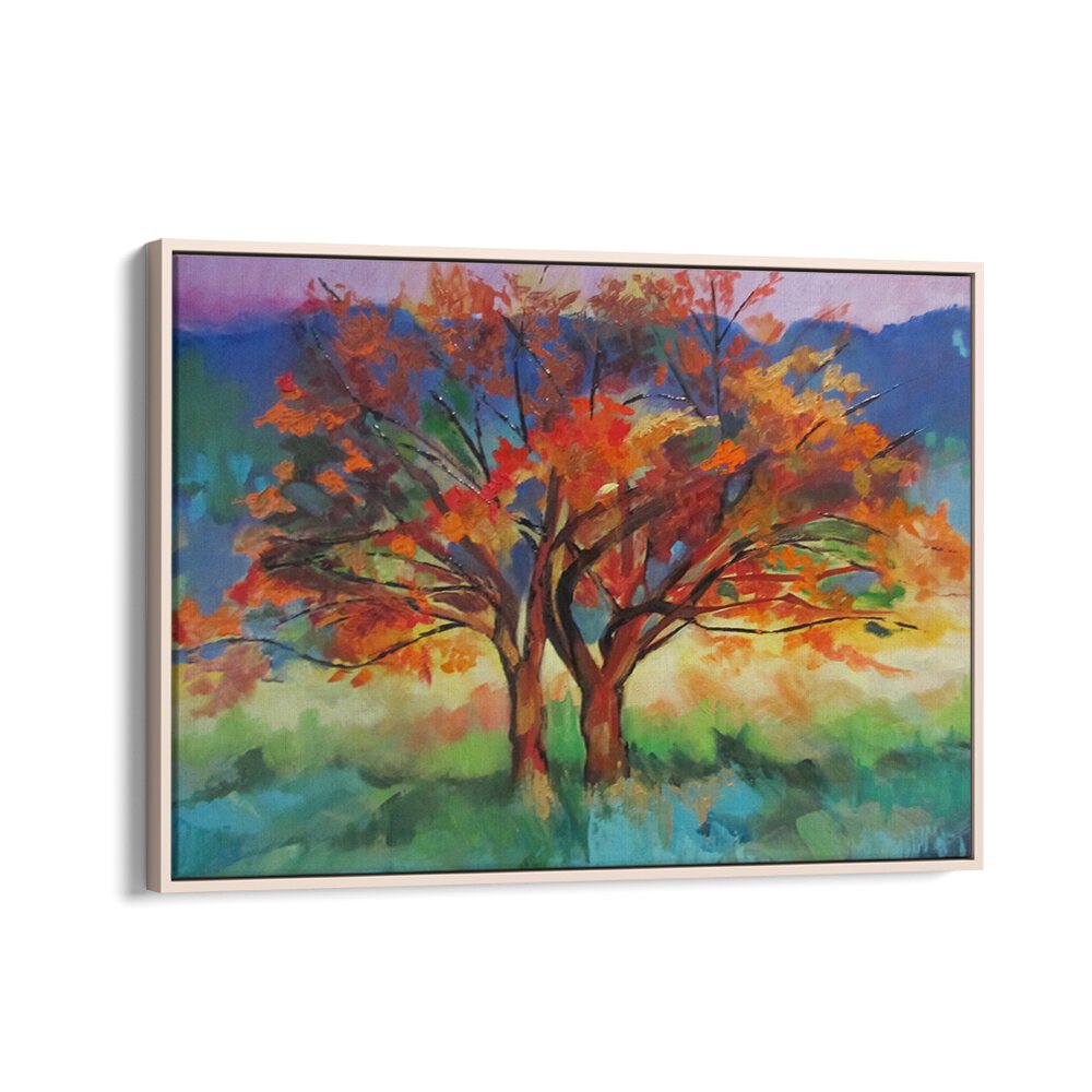 AUTUMN COMES TO BUCKS COUNTY , LANDSCAPE PAINTINGS