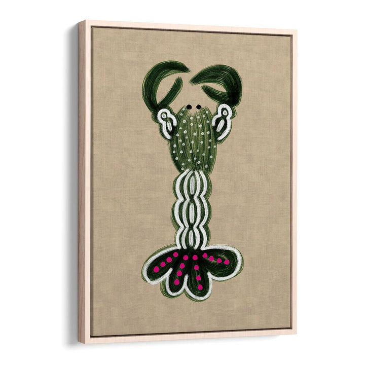 Vibrant Green Lobster Kitchen Posters add charm and color to your culinary space, perfect for seafood enthusiasts.