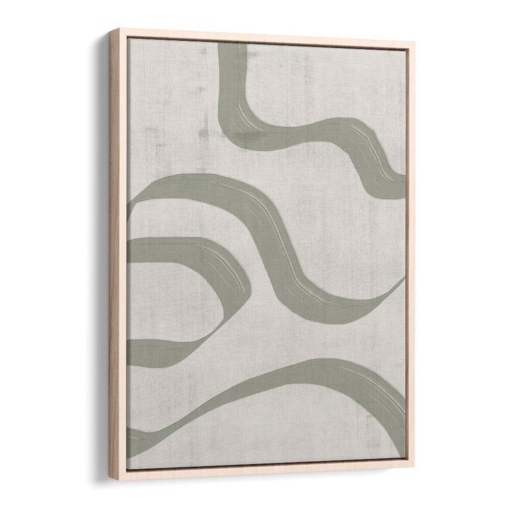 GREEN WAVES NO.2 , ABSTRACT PAINTINGS