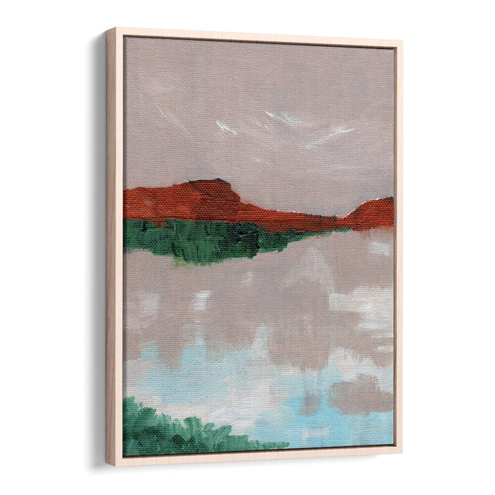 LANDSCAPE WITH A LAKE , LANDSCAPE PAINTINGS