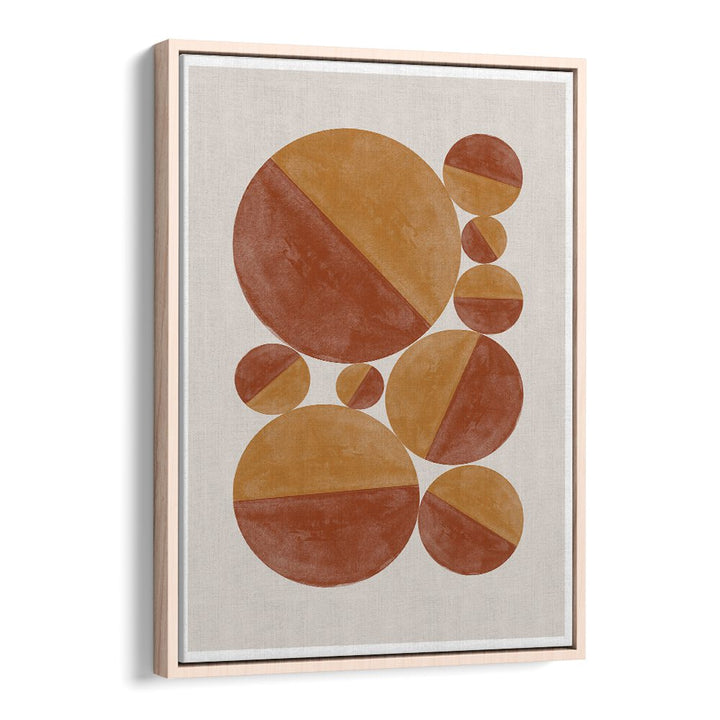 BURNT ORANGE BOLS BY THE MIUUS STUDIO , ABSTRACT PAINTINGS, ABSTRACT ART PRINTS