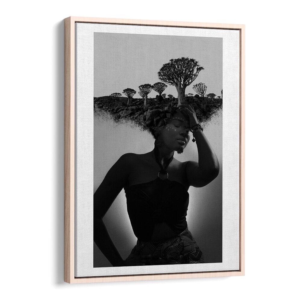 NAMBIA THOUGHTS, SURREAL ART PRINTS showcase a striking blend of art and nature, perfect for any modern space.