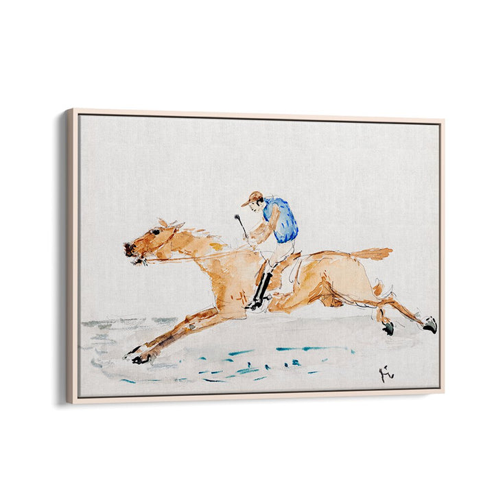 JOCKEY AU GALOP (CA.1878) , VINTAGE PAINTINGS