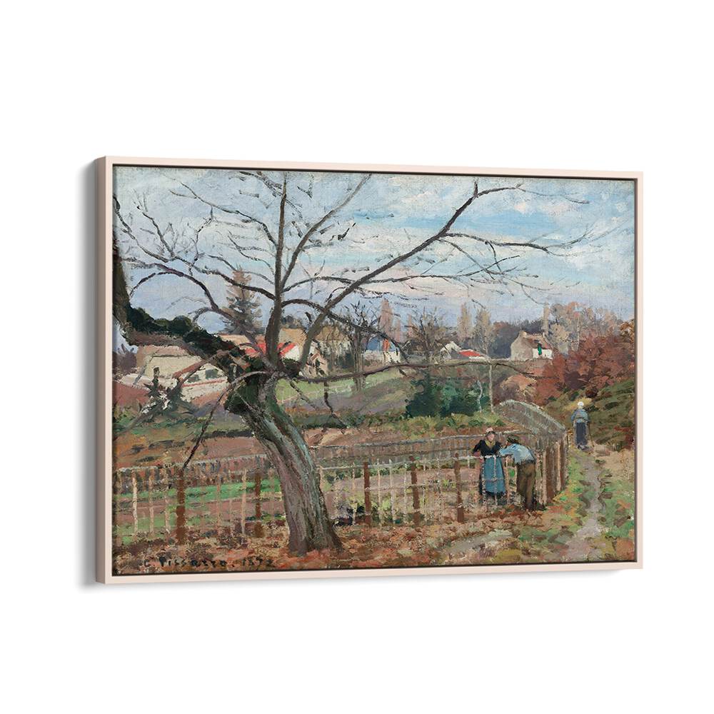 THE FENCE (1872)  , VINTAGE PAINTINGS