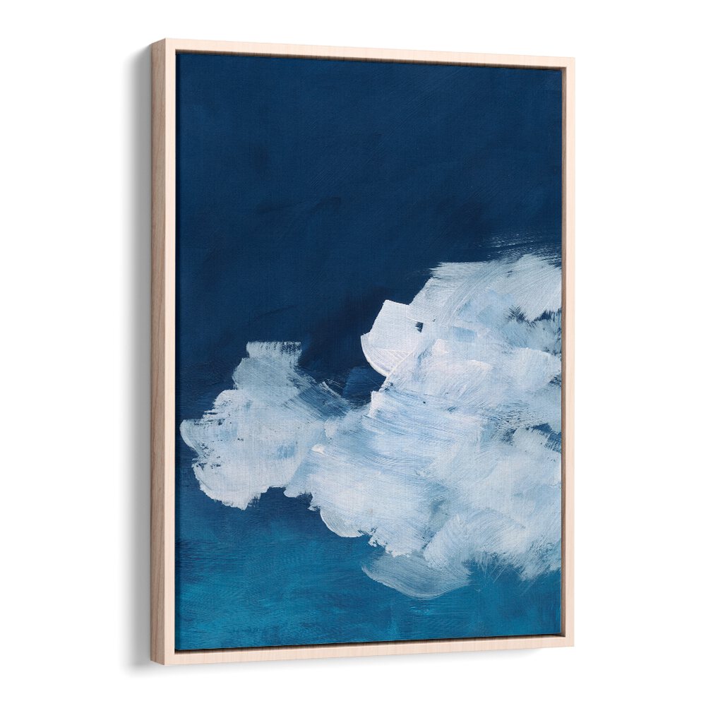 MYSTIC INDIGO CLOUDS I , ABSTRACT ART , ABSTRACT PAINTINGS