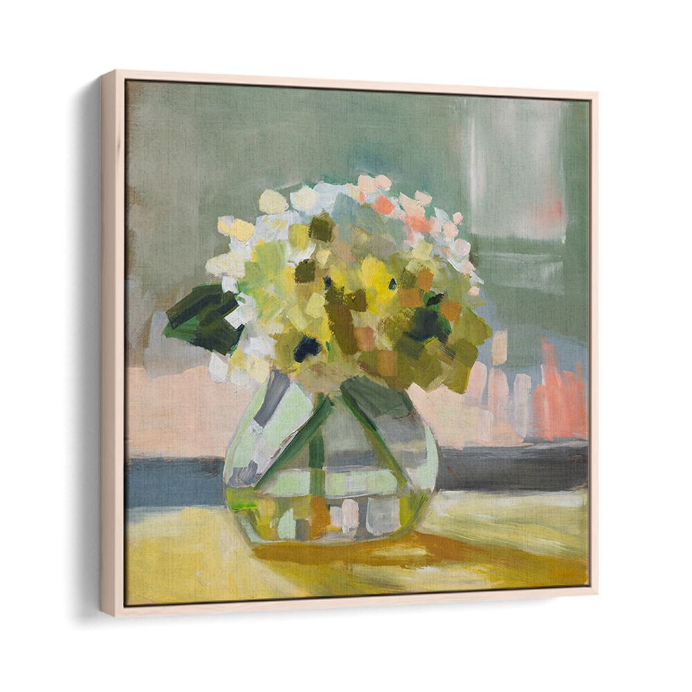 Bright floral design in a vase, part of the CARRIAGE HOUSE V, KITCHEN POSTERS collection for stylish kitchens.
