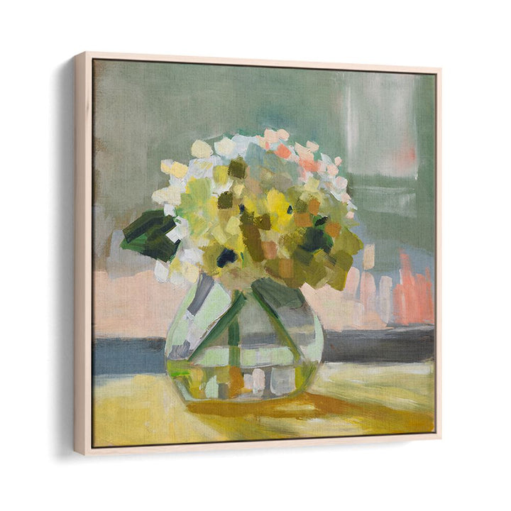 Bright floral design in a vase, part of the CARRIAGE HOUSE V, KITCHEN POSTERS collection for stylish kitchens.