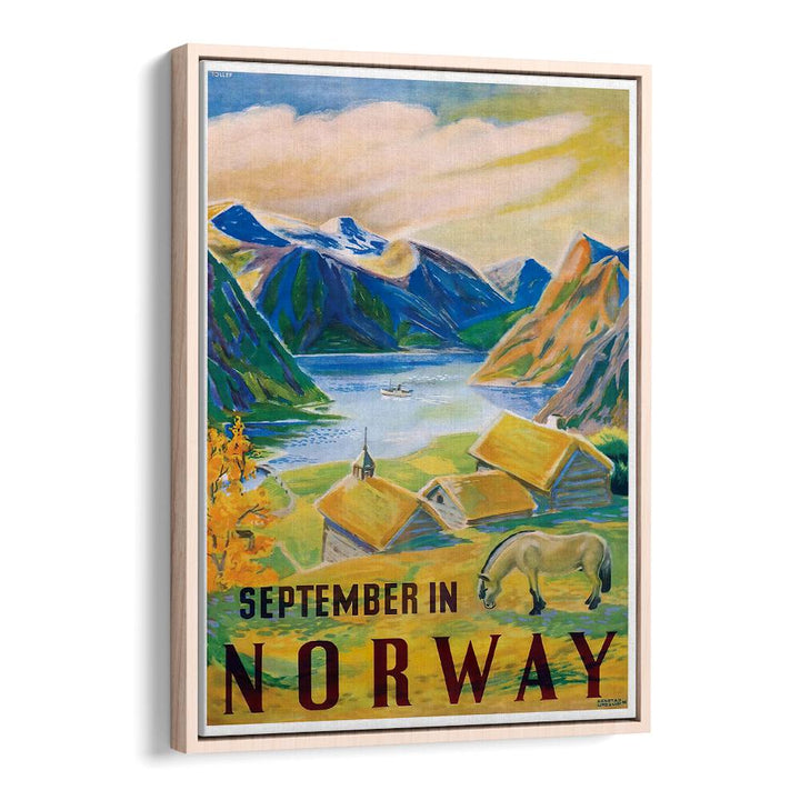 Stunning NORWAY, VINTAGE TRAVEL POSTERS showcasing breathtaking landscapes and culture to transform your space.