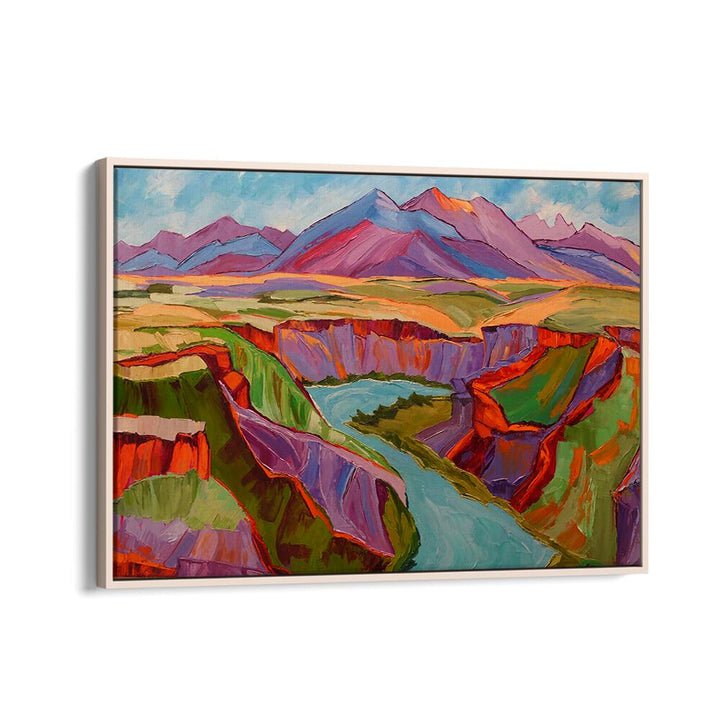 COLORFUL SUNSET , LANDSCAPE PAINTINGS