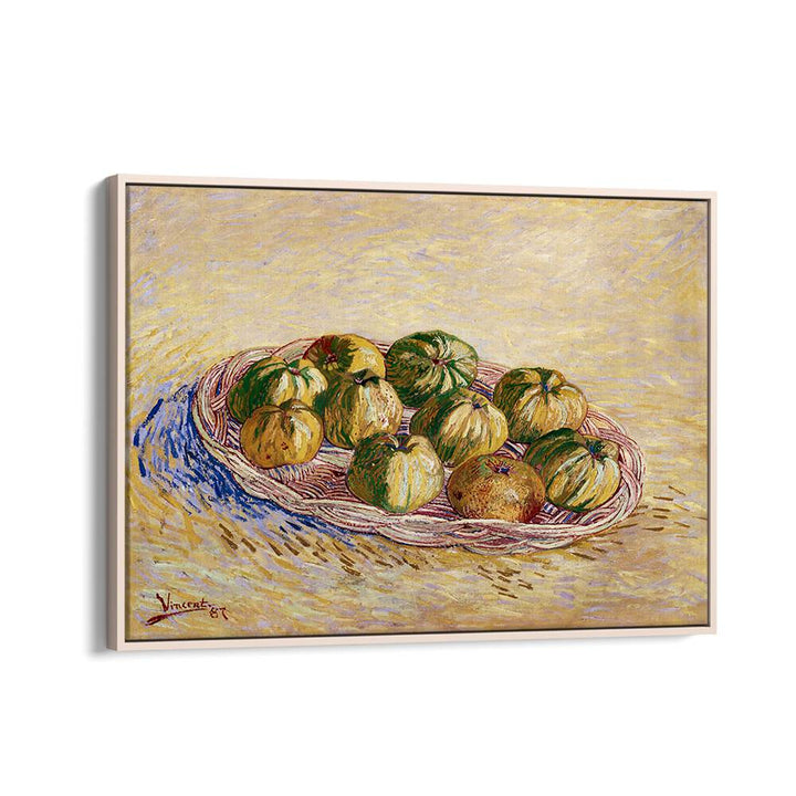 VINCENT VAN GOGH'S STILL LIFE, BASKET OF APPLES (1887) , VINTAGE PAINTINGS