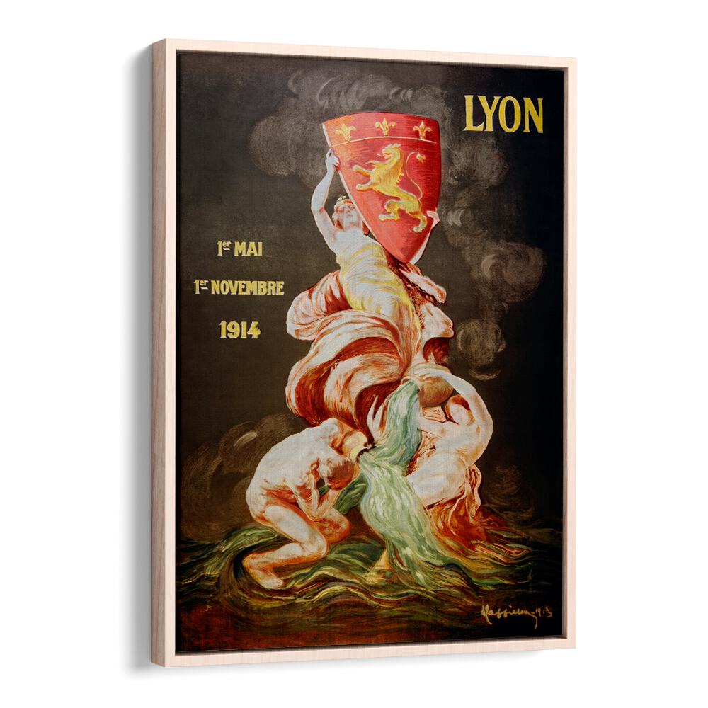 LYON INTERNATIONAL EXHIBITION (1914)  , VINTAGE PAINTINGS