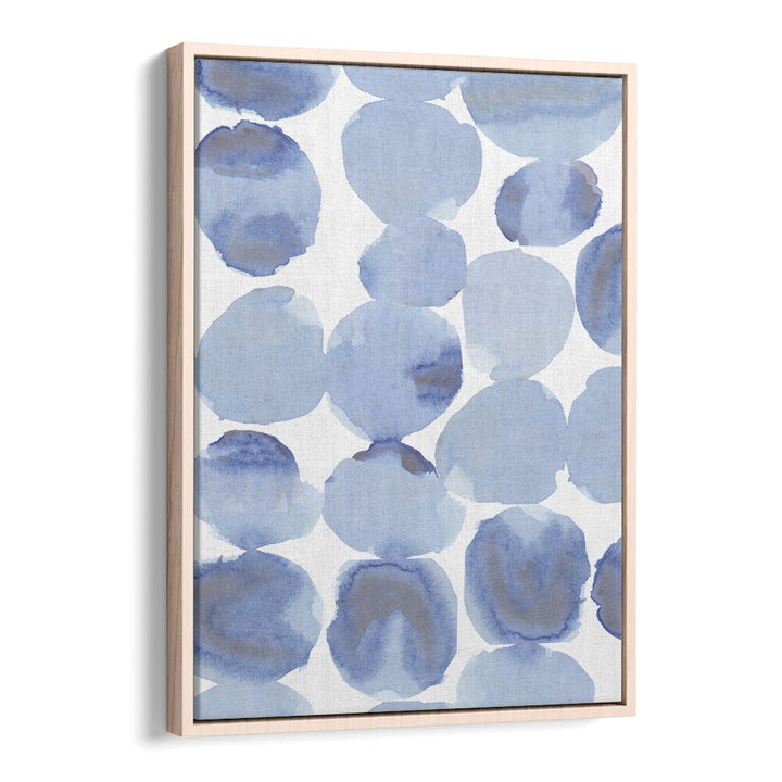 Elegant BLUE VIOLET GRIS WATERCOLOUR I, ABSTRACT PAINTINGS featuring soothing violet and vibrant blue tones.