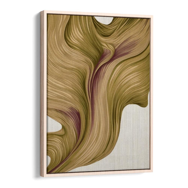 Elegant swirls in earthy tones define the NATURE LINE V, ABSTRACT PAINTINGS, adding a touch of nature to your decor.