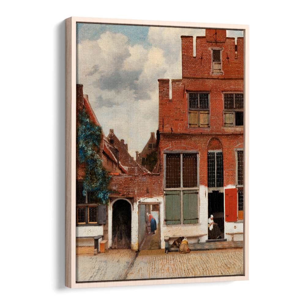 THE LITTLE STREET (CA. 1658) BY JOHANNES VERMEER, VINTAGE PAINTINGS