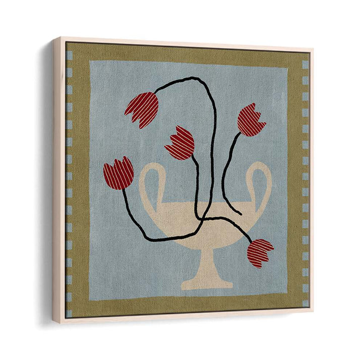 Vibrant OUT OF VASE BLOOMS VI, FLORAL FLOWER PAINTINGS, perfect for elegant home decor enhancement.