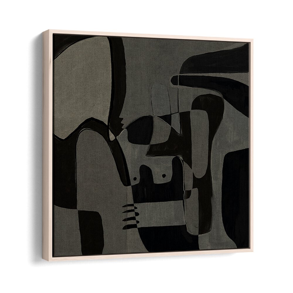 Showcasing UNFOLDING I, ABSTRACT PAINTINGS, a captivating blend of shapes and textures for modern art enthusiasts.