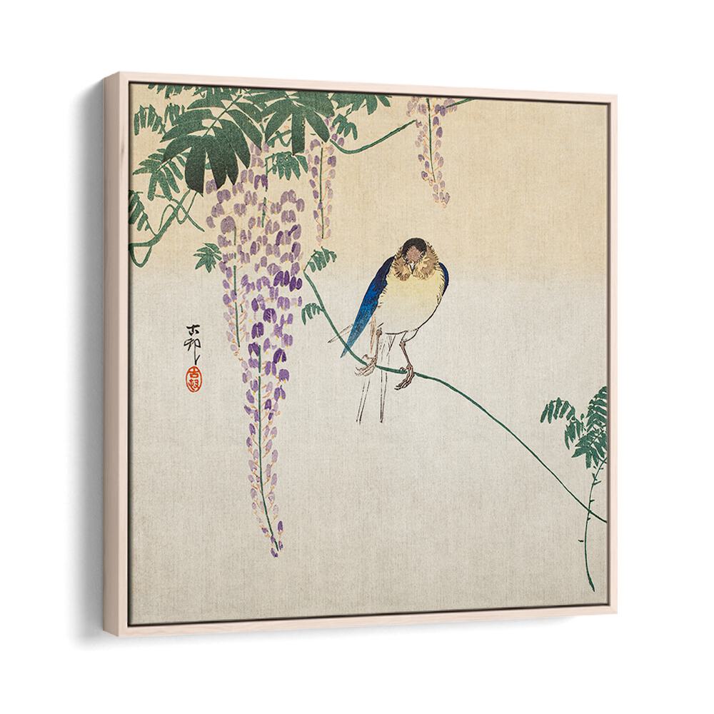 WISTERIA AND SWALLOW (CA. 1900) , JAPANESE PAINTINGS , JAPANESE ART PRINTS