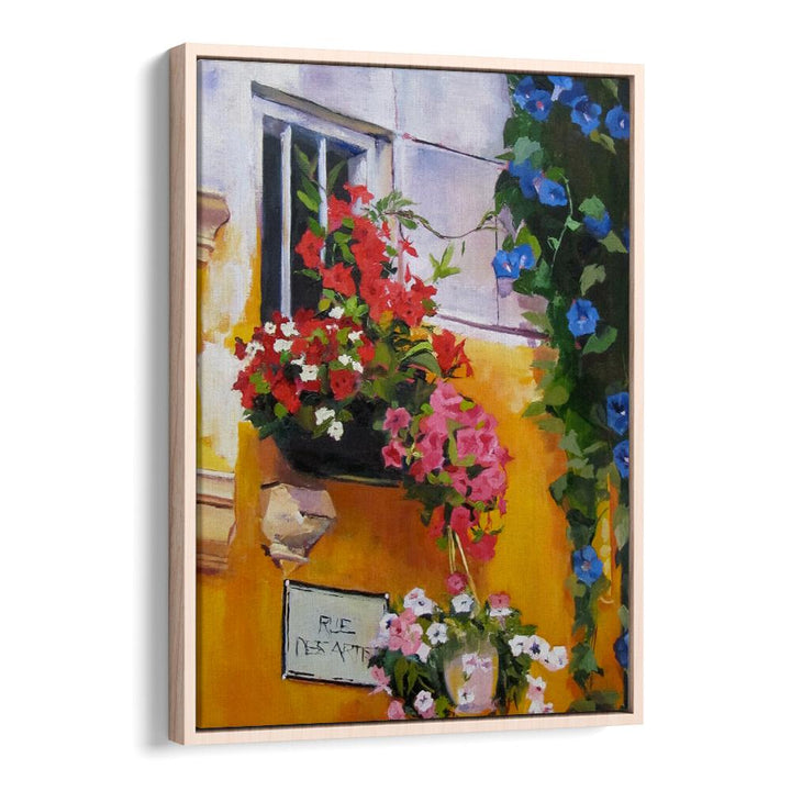 SUMMER IN CENTRAL PARK , FLORAL FLOWER PAINTINGS