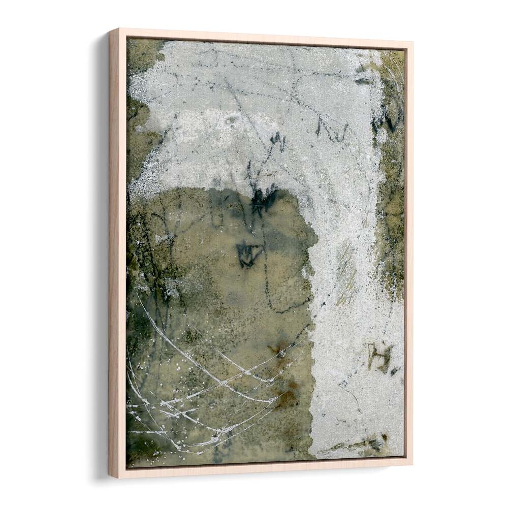 Modern abstract painting from the LAYERS AND MARKS III collection, showcasing unique textures and colors.