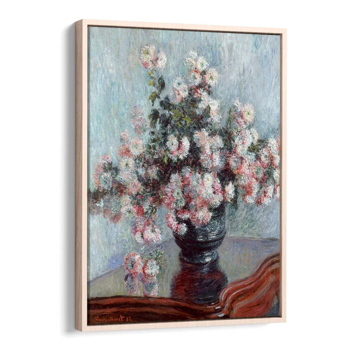 CHRYSANTHEMUMS (1882) , VINTAGE PAINTINGS