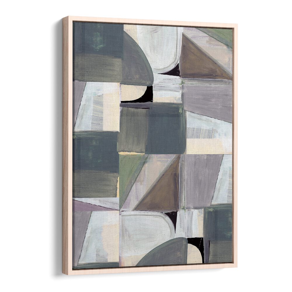Stunning ABSTRACT DESATURATE II, ABSTRACT PAINTINGS artwork featuring modern colors and shapes for creative spaces.