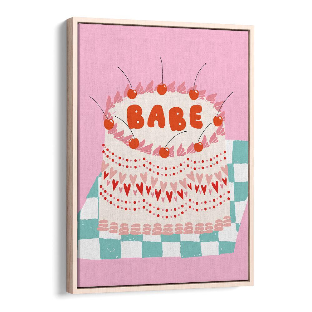 CAKE FOR MY BABE BY DUCHESS PLUM ,CAFE ART PRINTS , CAFE POSTERS