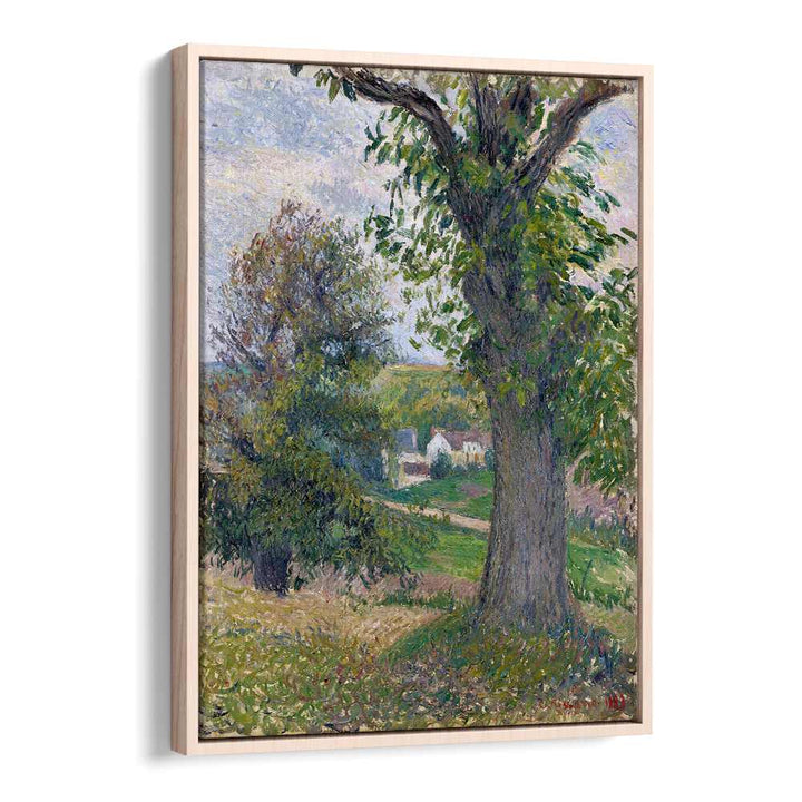 CHESTNUT TREES IN OSNY (1883)  , VINTAGE PAINTINGS