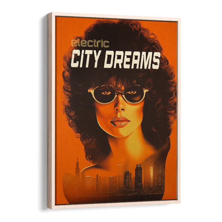 ELECTRIC CITY DREAMS , VINTAGE PAINTINGS