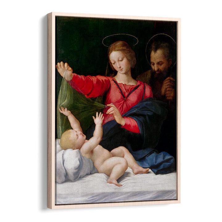 MADONNA OF LORETO (1509) BY RAPHAEL RAFFAELLO , VINTAGE PAINTINGS