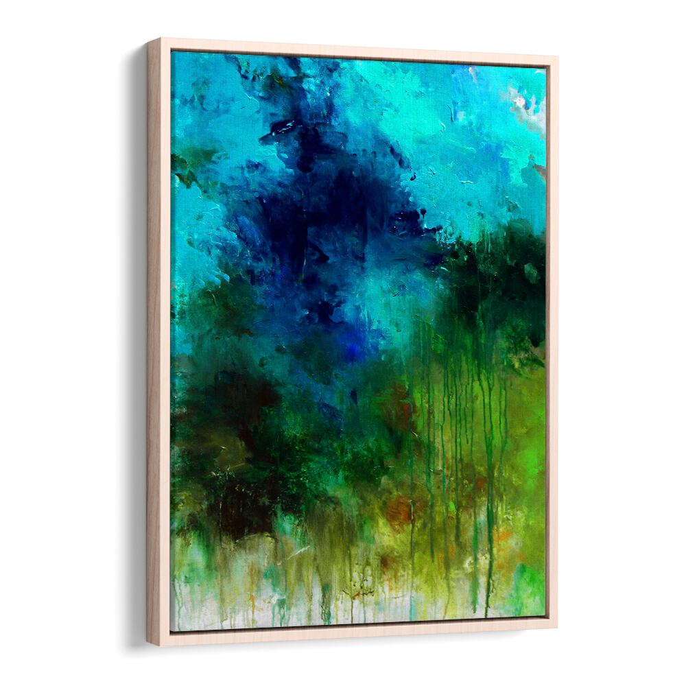 Vibrant ABSTRACTION DESIGN VI, ABSTRACT PAINTINGS enrich your modern home with creativity and color. Perfect focal point!