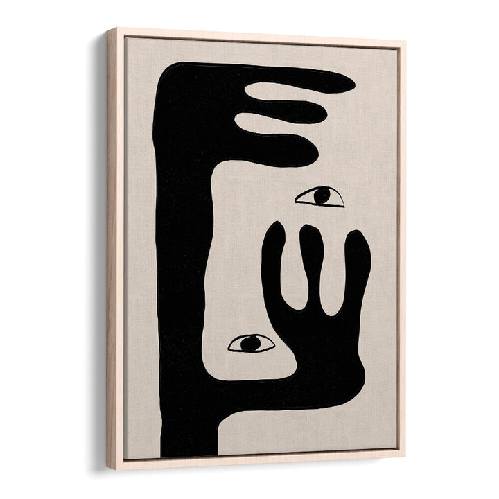 ABSTRACT FACE NO2 , LINE ART PAINTINGS