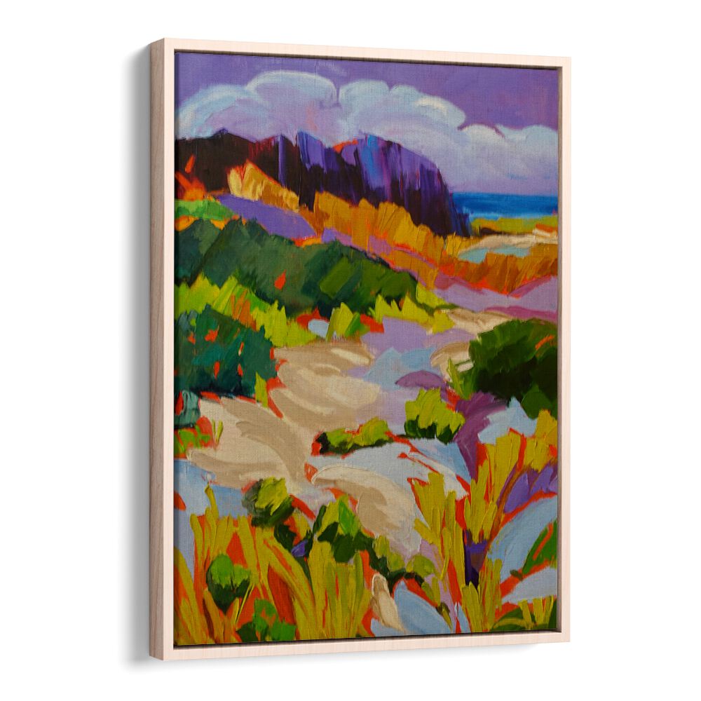 OVER THE DUNES II , LANDSCAPE PAINTINGS