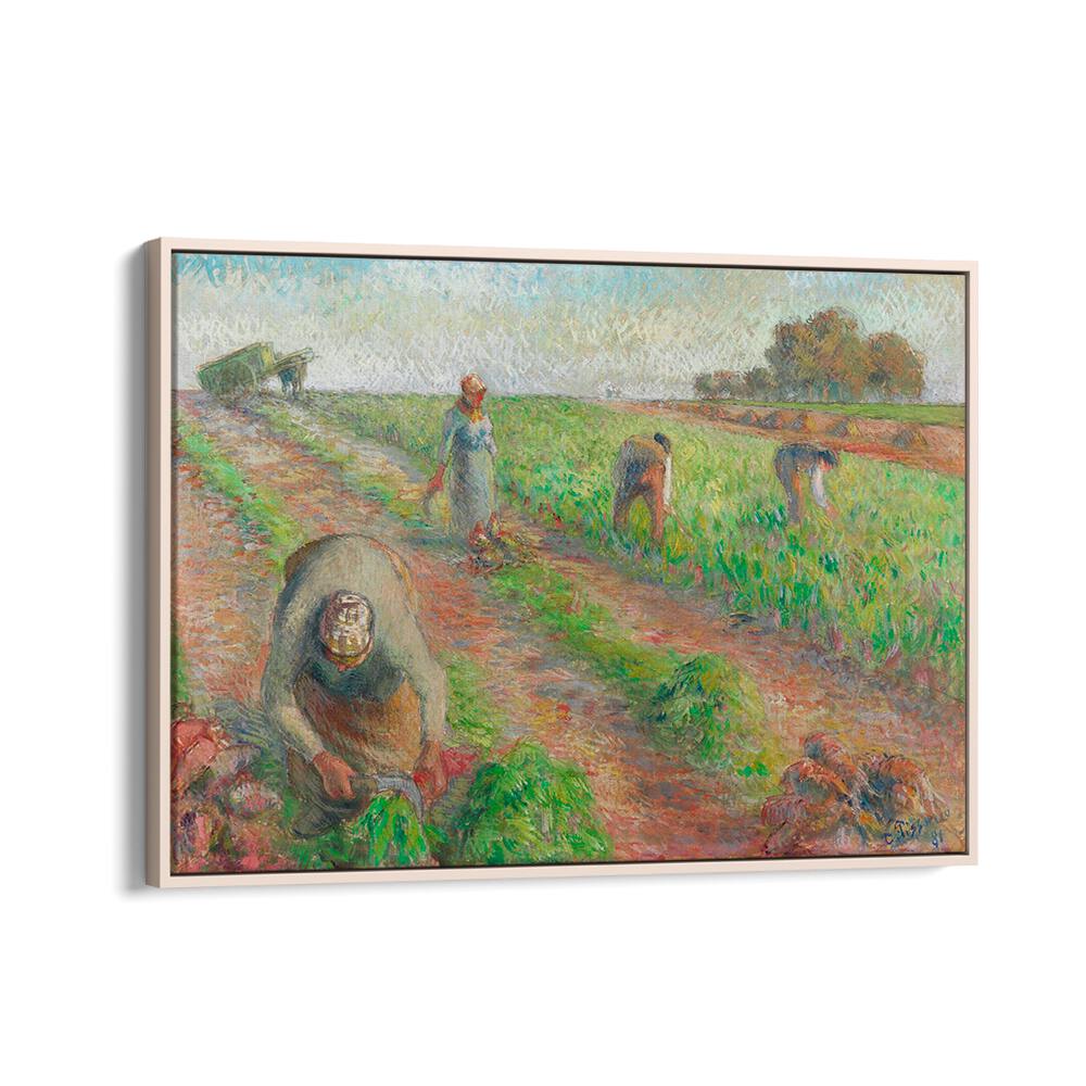 THE BEET HARVEST (1881)  , VINTAGE PAINTINGS