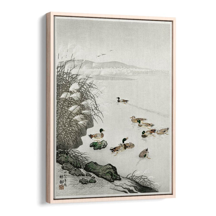 DUCKS IN THE WATER (1931)  , JAPANESE PAINTINGS , JAPANESE ART PRINTS