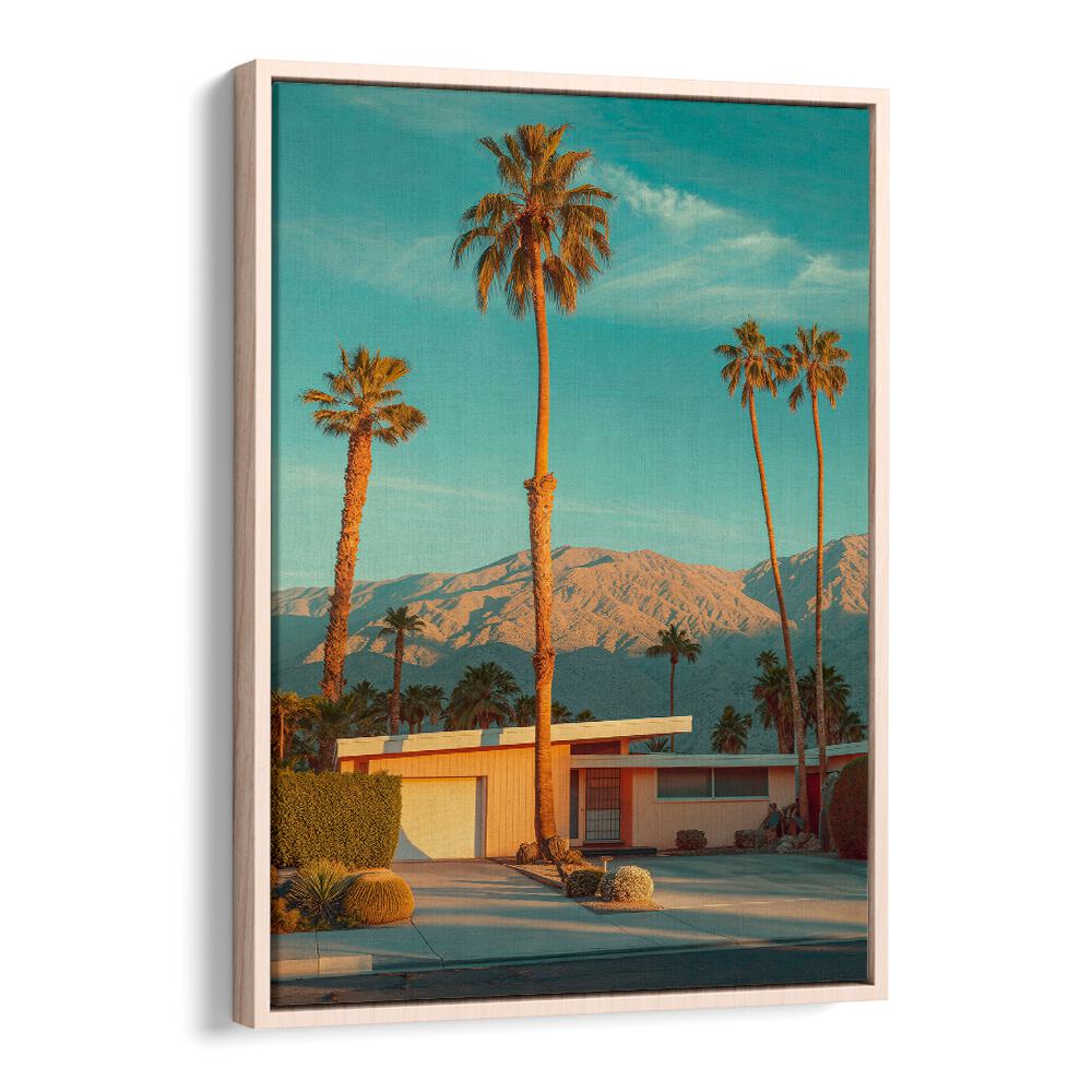 Vibrant FAMOUS PALM SPRINGS, BEACH PAINTINGS by Philippe Hugonnard capturing California's stunning desert oasis.