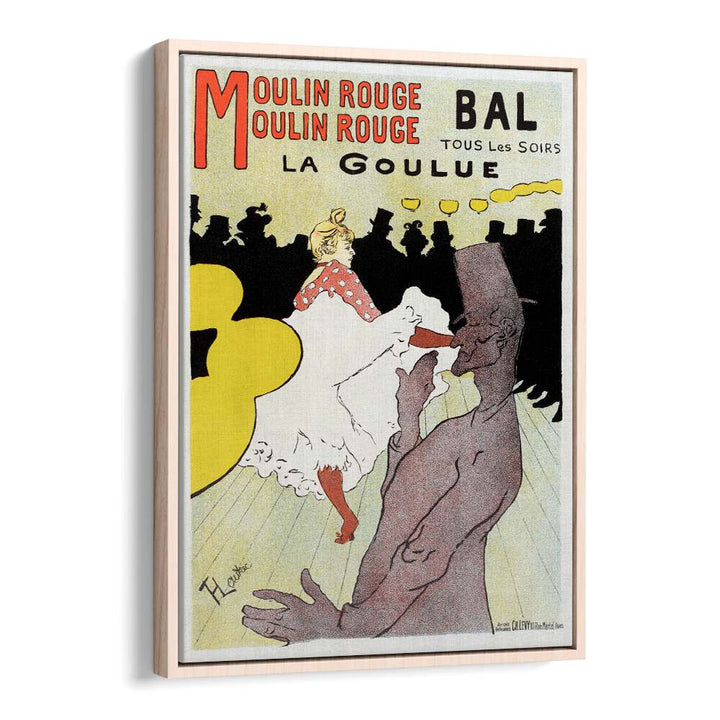 AFFICHE POUR LE MOULIN ROUGE LA GOULUE (1898)  , VINTAGE PAINTINGS