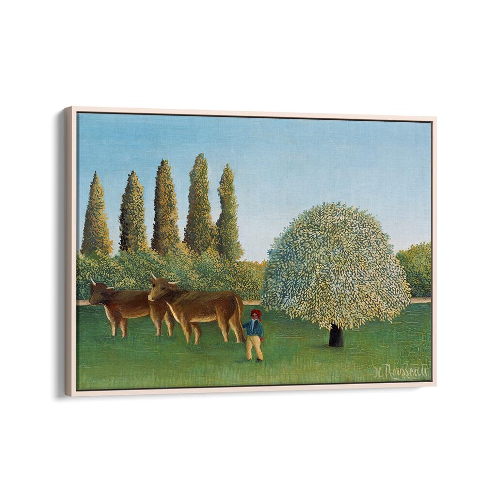 MEADOWLAND : THE PASTURE (1910) , VINTAGE PAINTINGS