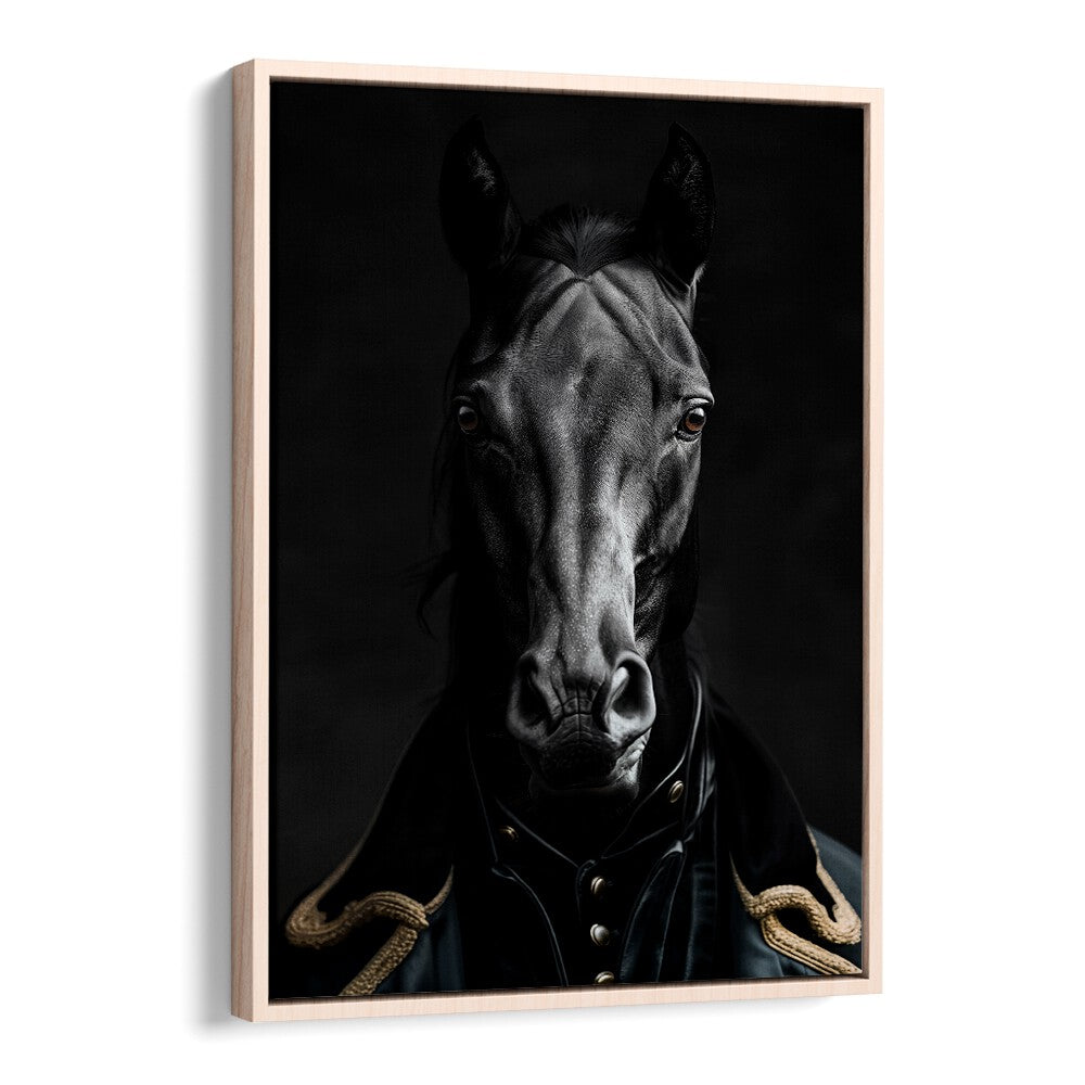 WILD SUITS - BLACK HORSE , ANIMAL PAINTINGS