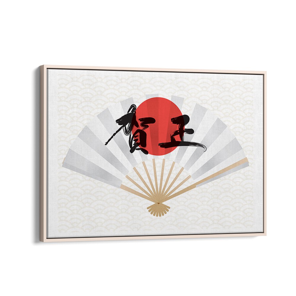 Stylish fan artwork representing THE WINDMAKER, JAPANESE PAINTINGS, perfect for enhancing your outdoor space.