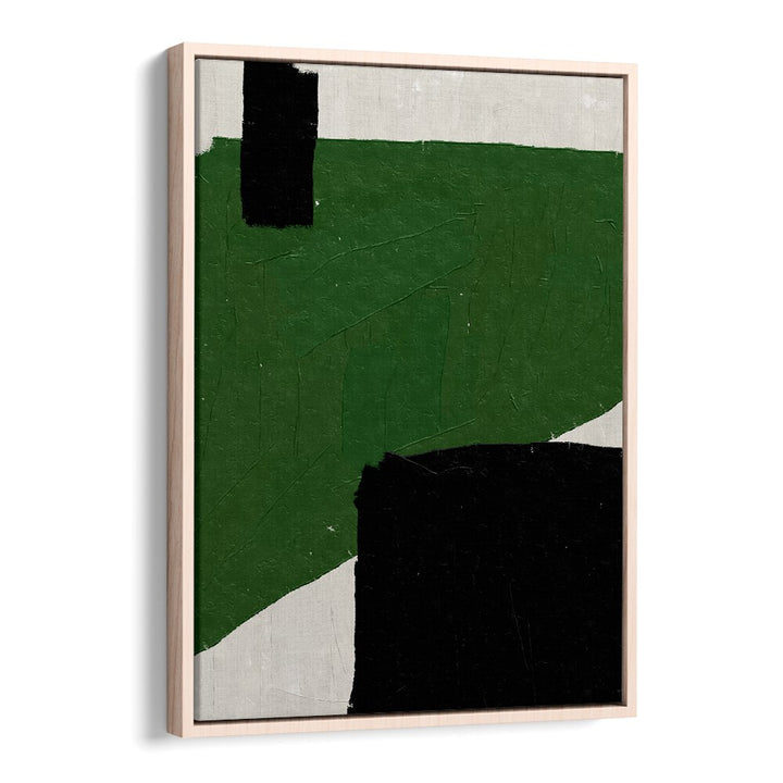 GREEN BEIGE BLACK OIL ABSTRACT PAINTING BY THE MIUUS STUDIO , ABSTRACT PAINTINGS, ABSTRACT ART PRINTS