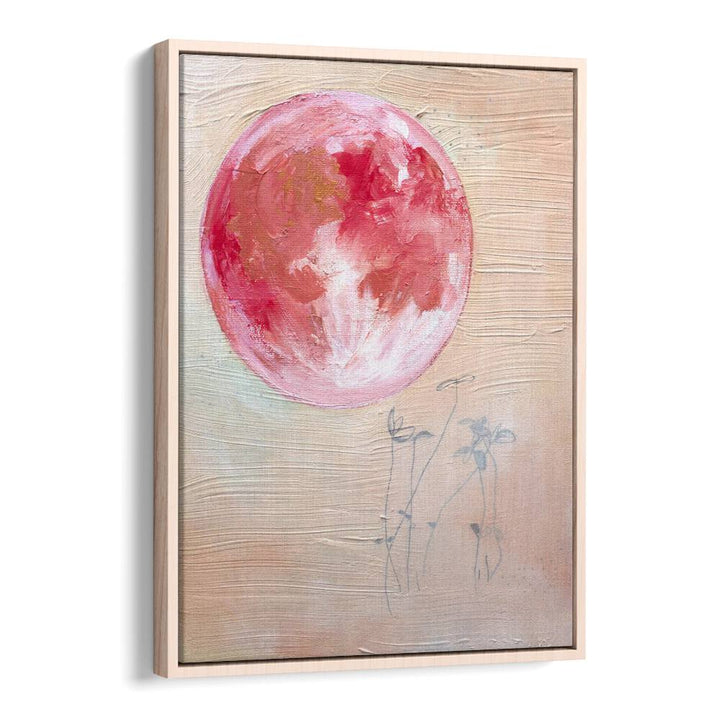 PINK MOON SMALL , LANDSCAPE PAINTINGS