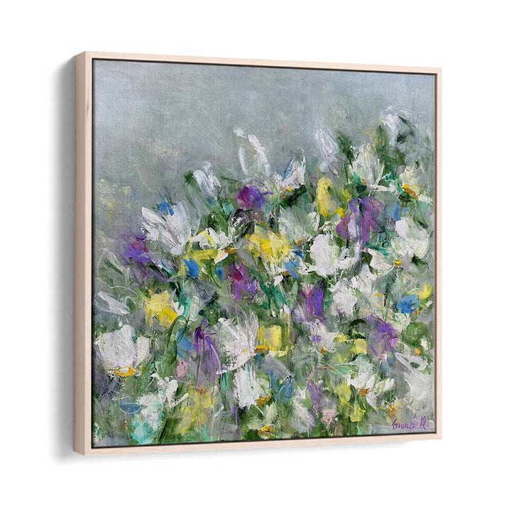 Vibrant COLORFUL BLOOMS, FLORAL FLOWER PAINTINGS brighten any space with exquisite abstract floral artistry.