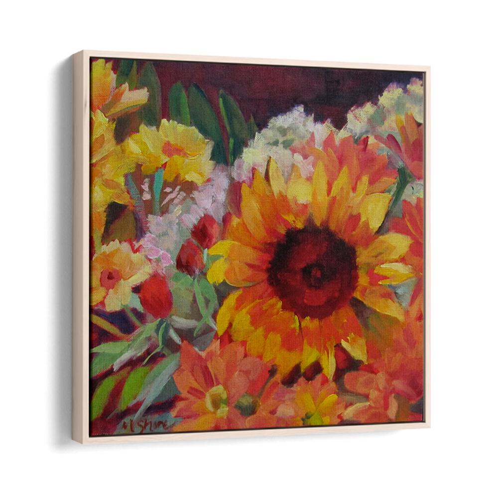 EMILY FLOWERS , FLORAL FLOWER PAINTINGS