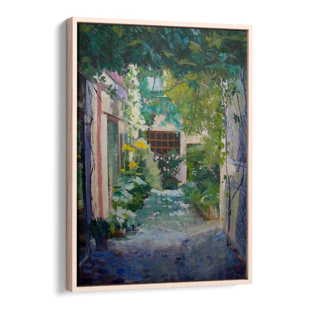 COURTYARD , LANDSCAPE PAINTINGS