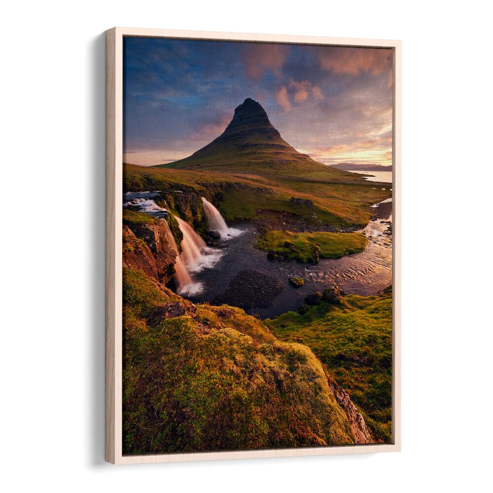 GOOD MORNING ICELAND VERTICAL BY STEFAN HEFELE , LANDSCAPE PHOTO PRINTS