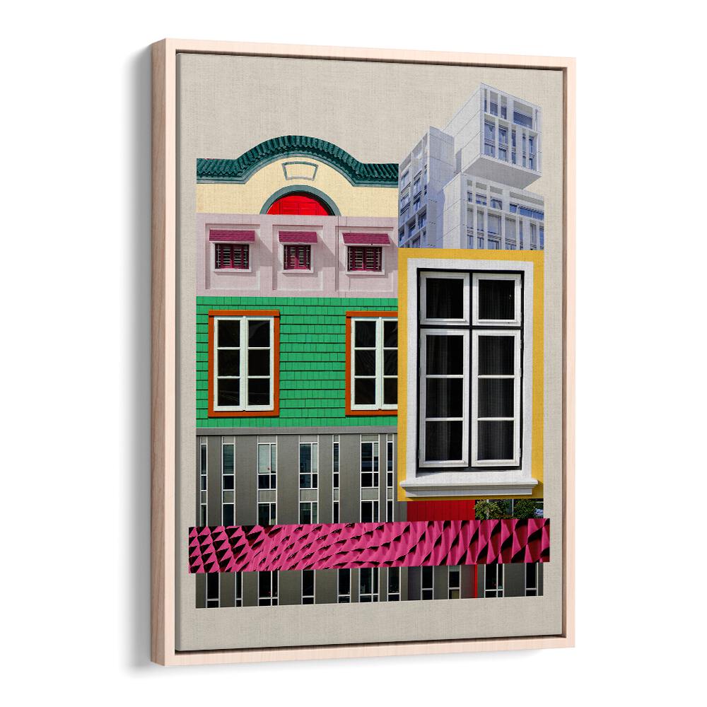 Stylish ARCH LEGO II, WALL ART PRINTS showcase vibrant architectural designs perfect for enhancing your decor.