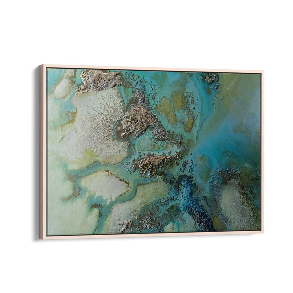 Elevate your space with COASTAL- JOURNEY, ABSTRACT PAINTINGS, showcasing serene coastal hues and textures.